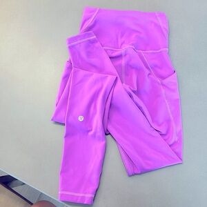 Purple Lululemon leggings